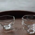 Japanese Style Hexagonal Glass Tea Cup - Image 5
