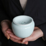 Traditional Porcelain Jian Shui Water Bowl - Image 5