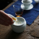 Traditional Porcelain Jian Shui Water Bowl