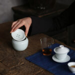 Traditional Porcelain Jian Shui Water Bowl - Image 2