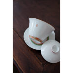 Hulu Happiness White Porcelain Gaiwan - Image 4