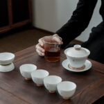 Hulu Happiness White Porcelain Gaiwan - Image 10