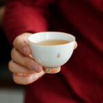 Hulu Happiness White Porcelain Gaiwan - Image 9