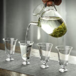 High-Foot Glass Teacup - Image 10