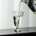 High-Foot Glass Teacup - Image 3
