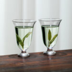 High-Foot Glass Teacup - Image 2