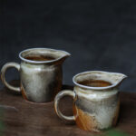 Rustic Wood Fired Bian Yao Pitcher - Image 3